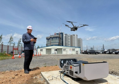 신세계건설, '완전자동화 드론' 현장 투입…업계 처음