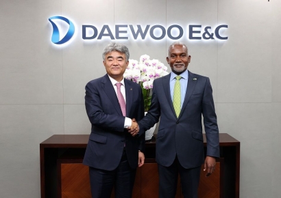 대우건설, 아프리카 대륙 정상급 지도자 연쇄 면담 진행