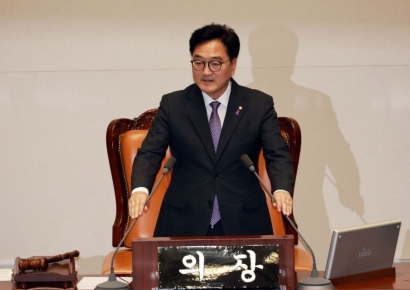 22대 국회의장으로 우원식 선출…국민의힘은 불참