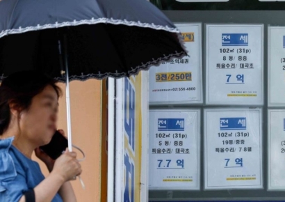 [포토] '서울 국민평형 84㎡ 절반이상 전셋값 6억 넘어'