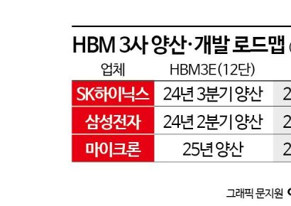 [피스앤칩스]삼성이 쏘아올린 '12층' HBM3E…SK·마이크론도 속도전