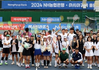 [포토] 올원루키테니스대회 화이팅