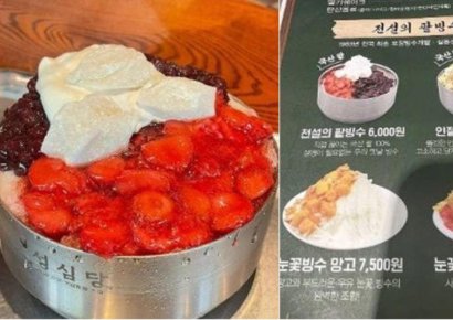 "단돈 6000원? 대기업들 보고 배워라" 착한 가격에 난리난 '성심당 빙수'