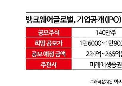 [증권신고서 읽는 기자]뱅크웨어, 상장으로 해외진출 강화…"낮아지는 최대주주 지분율 부담"