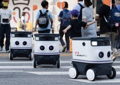 송도 도심 누비는 배달로봇 50대로 늘린다