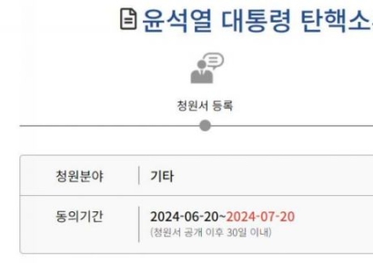 "윤석열 탄핵 소추해달라"…민주당 강성 지지자들, 청원으로 국회 압박