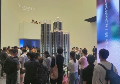 대우건설, 부산 '블랑 써밋 74' 견본주택 개관 첫 주말 1만여명 방문