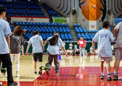 [포토] 학교 밖 청소년 '친구랑' 체육대회