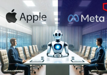 애플, 오픈AI 이어 메타와 AI 협력 논의…AI 생태계 확장