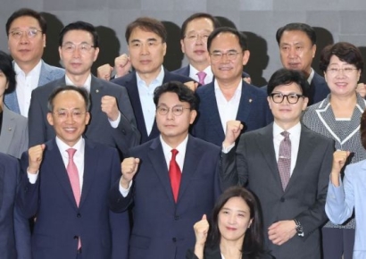 국힘 당권주자들 한동훈 맹폭...나경원 "총선 때 잘했어야"