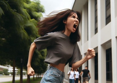 22살 연하남 복수하려고…알몸으로 캠퍼스 활보한 40살 여성