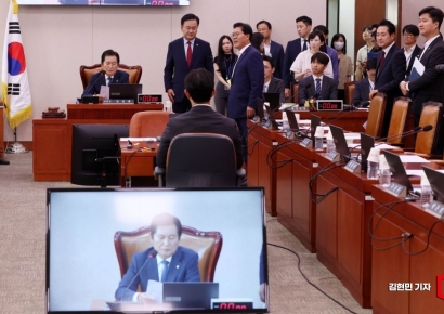 법사위, '尹 탄핵 청원 청문회'에 '김건희 소환' 야당 단독 의결