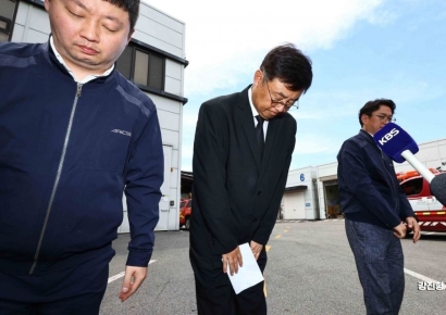 [포토] 고개숙인 박순관 에코넥스 대표