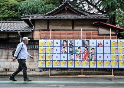 동물·나체 사진에 '독도는 일본땅'까지…도쿄 선거공보물 '난장판'