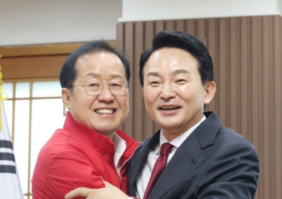 홍준표 "한동훈, 정치적 정의 어긋나…원희룡, 나와줘서 고맙다"