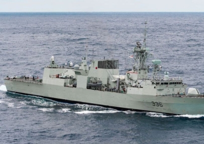 캐나다 해군 ‘왕립 몬트리올’ 호위함 韓입항한다