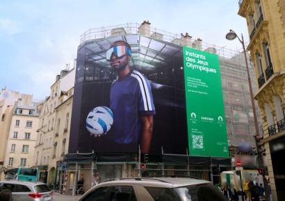 갤S24 울트라로 찍은 올림픽 사진 프랑스 파리 명소에 걸린다