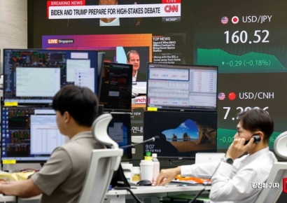 [포토] 엔달러, 160선 돌파 '38년 만에 최저'