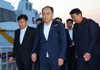 '원내대표 사의 표명' 추경호 "주말에 생각 정리해서 말씀드릴 것"