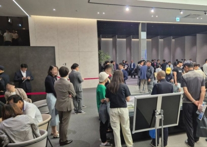 라인그룹, 파주 운정신도시 ‘GTX 운정역 이지더원’ 견본주택 오픈