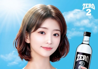 '톱스타'가 아니었네…제로투 소주 새 얼굴 된 모델은