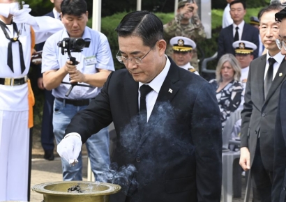 제2연평해전 승전 22주년 기념식…"북한, 패배 망각하고 도발"