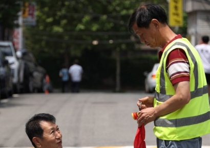 [포토] 내일부터 많은 비, 하수구 사전 점검