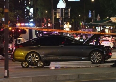 서울시청 앞 교차로서 대형 교통사고…9명 사망·4명 부상(종합2보) 