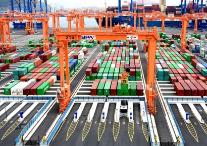 HJ중공업, 부산신항 국산크레인 34기 설치공사 수주…1870억원 규모