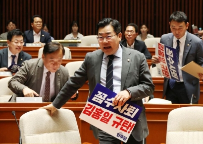 민주, '채상병특검법' 본회의 상정 수순…검사 4명 탄핵안 당론 발의