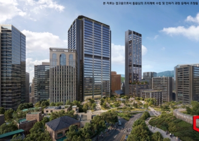 힐튼호텔 자리에 업무·숙박·판매시설 짓는다…로비는 보전