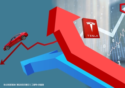 테슬라, 2분기 車 인도량 4.8% 감소…주가는 9% 급등