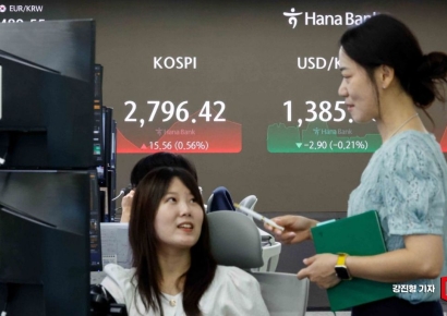 [포토] 코스피, '다시 2800 향해'