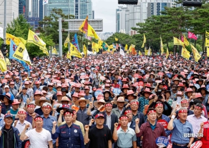 [포토] '분노한 農心'