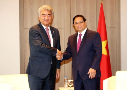 정원주 대우건설 회장, 베트남 총리와 협력 방안 논의