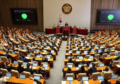 국회 8~9일 교섭단체 대표연설 취소…채상병특검법 여진 지속