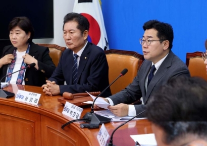 [포토] 박찬대 “거부권 남발 후과, 몰락한 박근혜 정권이 말해줘”