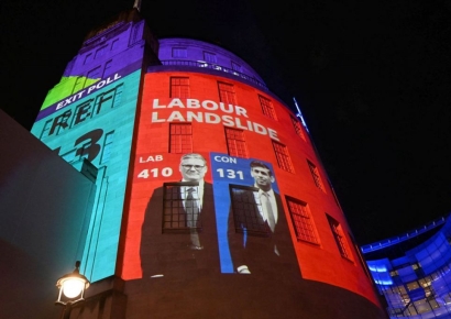 "영국 국민은 '정권교체' 택했다" 총선서 노동당 과반 압승(종합)