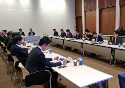 김윤상 기재차관, 日 연기금·자산운용사 대상 국채 투자 설명