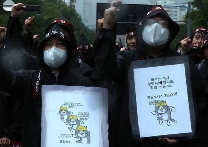 "헬멧 쓴 고양이는 뭐지?"…삼성전자 총파업에 뜬 신스틸러 정체