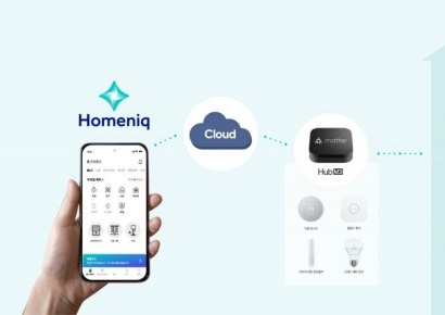 삼성물산 "홈닉' 앱으로 스마트홈 제어" 서비스 도입