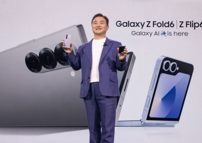 더 각지고 얇아진 '갤럭시Z' 시리즈 공개…"AI 최적화 폴더블 폰"