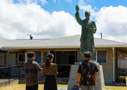 김여사, 하와이 한인기독교회 방문…"이승만 대통령 위업 재조명되길" 
