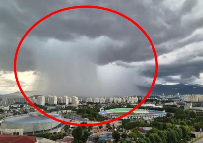 "핵 폭탄 터진 줄"… 원주 국지성 호우 사진 화제 