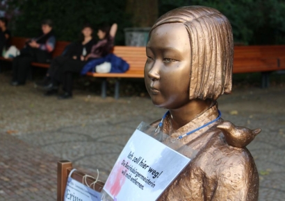 베를린 소녀상 철거 위기... 獨 미테구청 철거 의사 밝혀