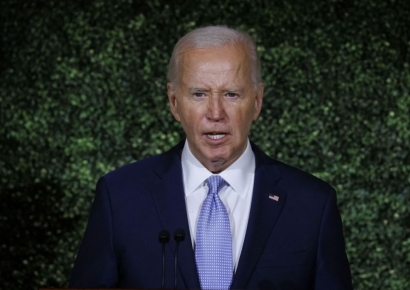 '사퇴압박' 美바이든, 젤렌스키 소개하며 "푸틴 대통령" 말실수