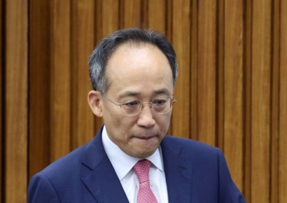 [포토] 원내대책회의 참석하는 추경호