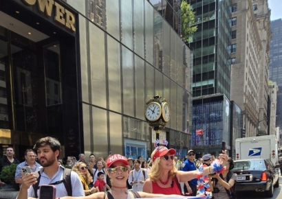 [르포]"어차피 대통령은 트럼프"…영웅 치켜세우며 똘똘 뭉친 지지자들