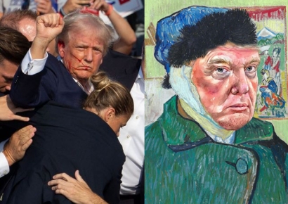 트럼프 지지로 돌아선 큰 손들…"정치계의 반 고흐" 평가도