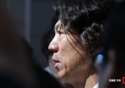 [포토] 기자회견 하는 홍명보 축구대표팀 감독